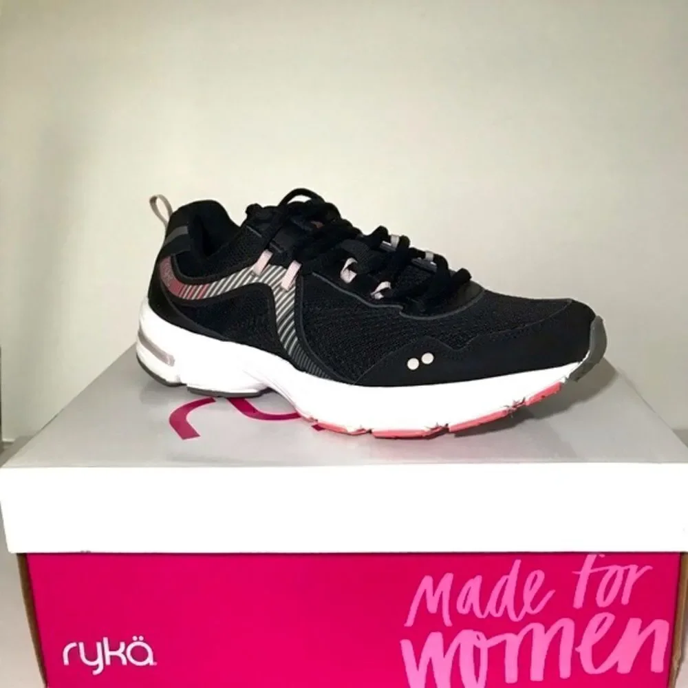 Ryka Intrigue 2 Mesh Lace-Up Memory Foam Sneakers